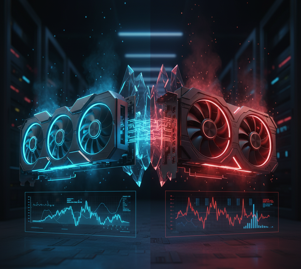 rtx 5070 vs rx 8800 xt real world performance and thermals